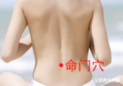 艾灸命门穴