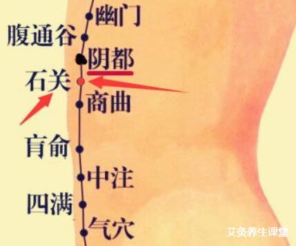 治疗脾胃虚寒艾灸石关穴温经散寒