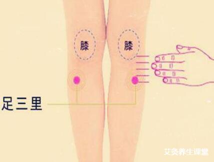 小孩子艾灸足三里
