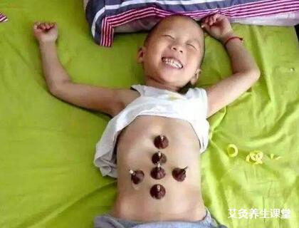 孩子艾灸肚脐可以吗?