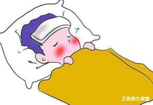 孩子感冒发烧能艾灸吗?