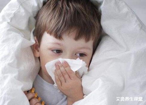 孩子舌苔发白晚上咳嗽怎么艾灸?