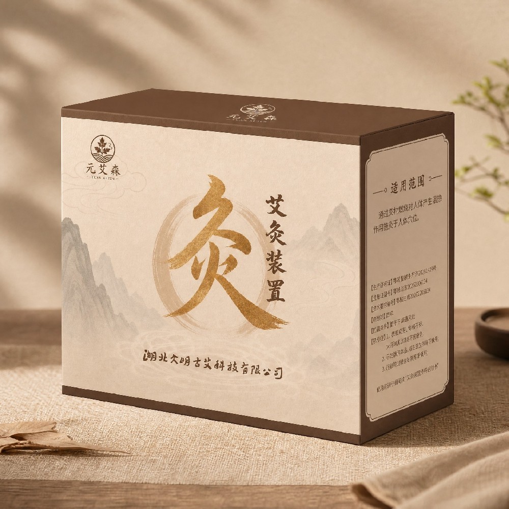 大明古艾二类医药器械艾条产品 艾灸装置新品发布