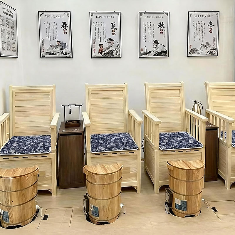 明火无烟艾灸椅